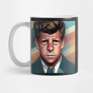 John. F. Kennedy | Comics style Mug